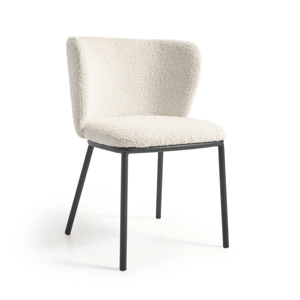 Ciselia-Dining-Chair-White-Boucle