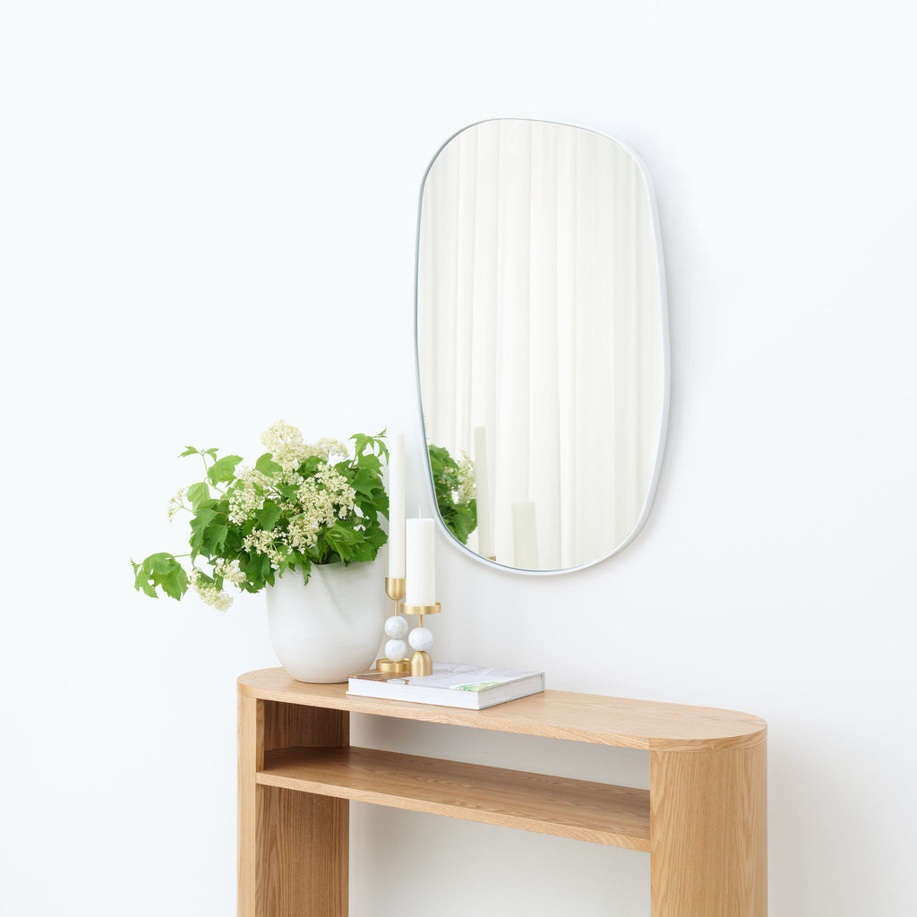 Organic White Mirror, Form II Small