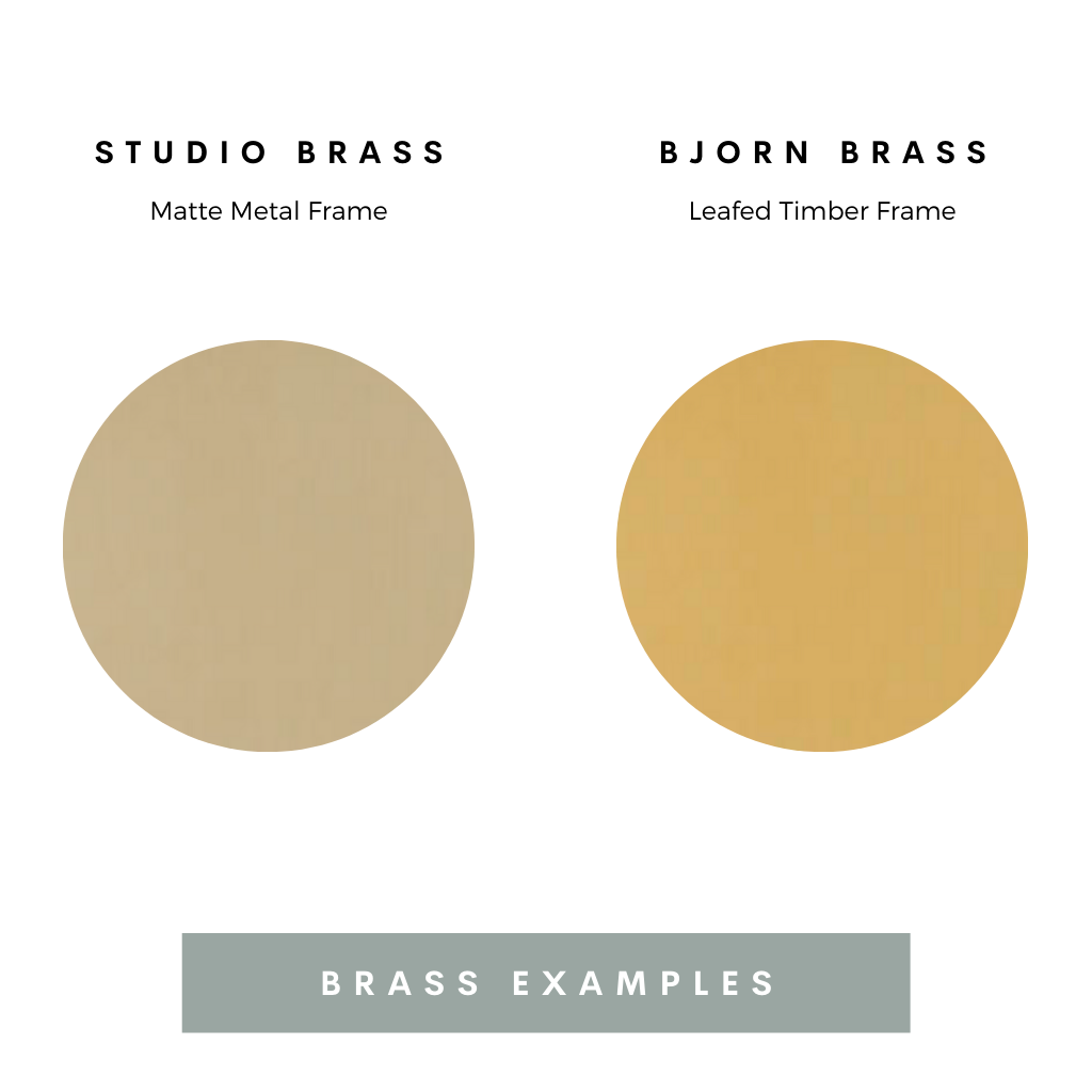 brass examples of mirrors