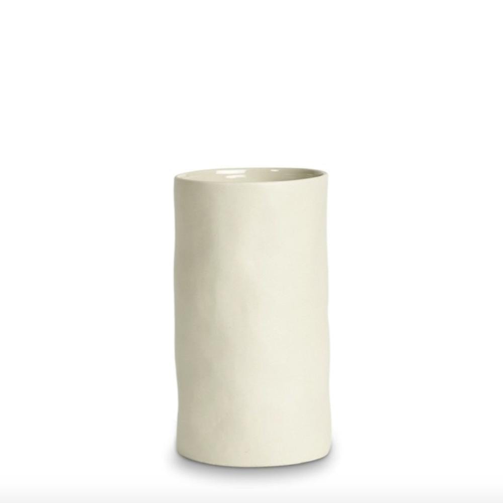 Marmoset Found Pots + Vases + Lanterns Cloud Vase (M), Chalk White
