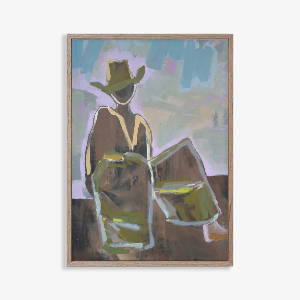 Chaps Moonshine Limited Edition Print by Marcia Priestley 