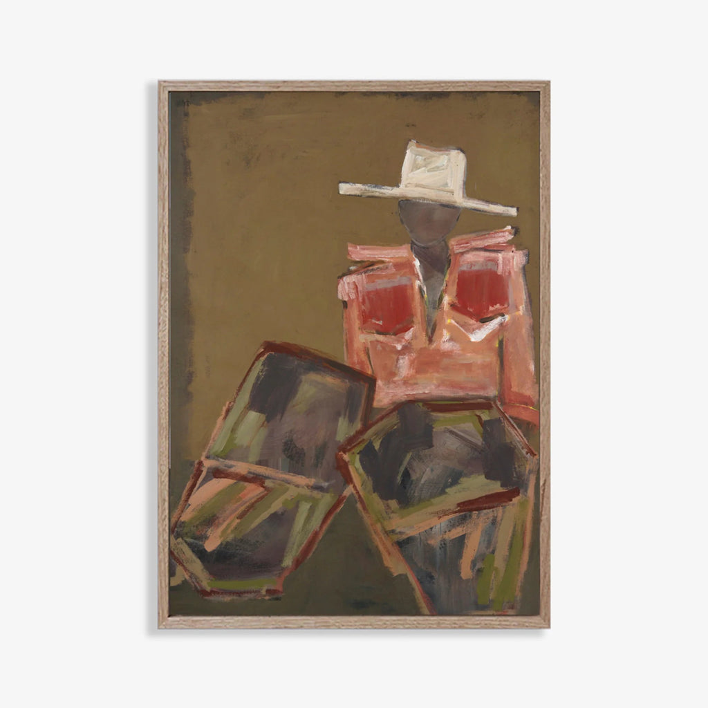 Chaps Rodeo - Limited Edition cowgirl canvas print