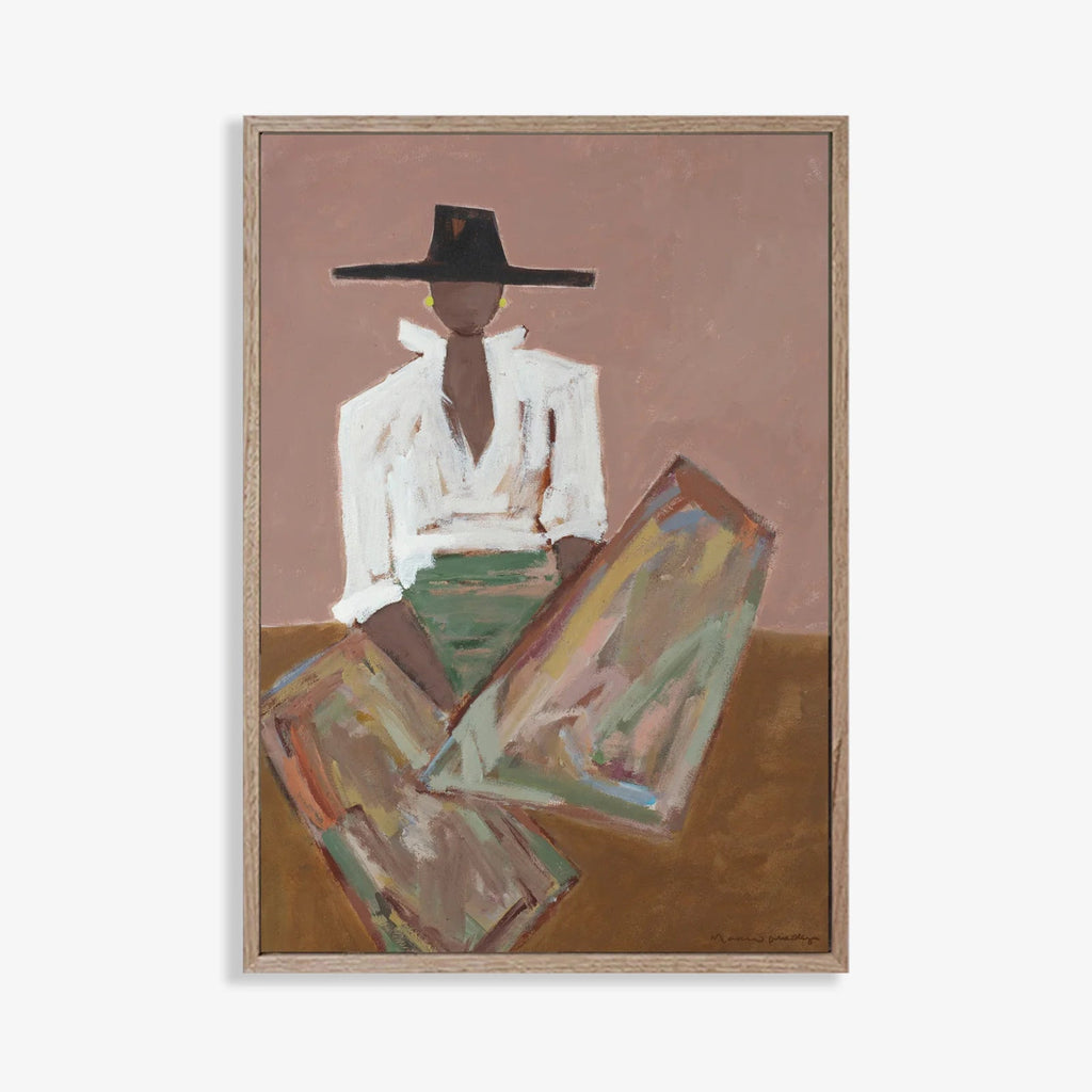 Chaps Rosata - Limited Edition Print by Australian artist Marcia Priestly. 