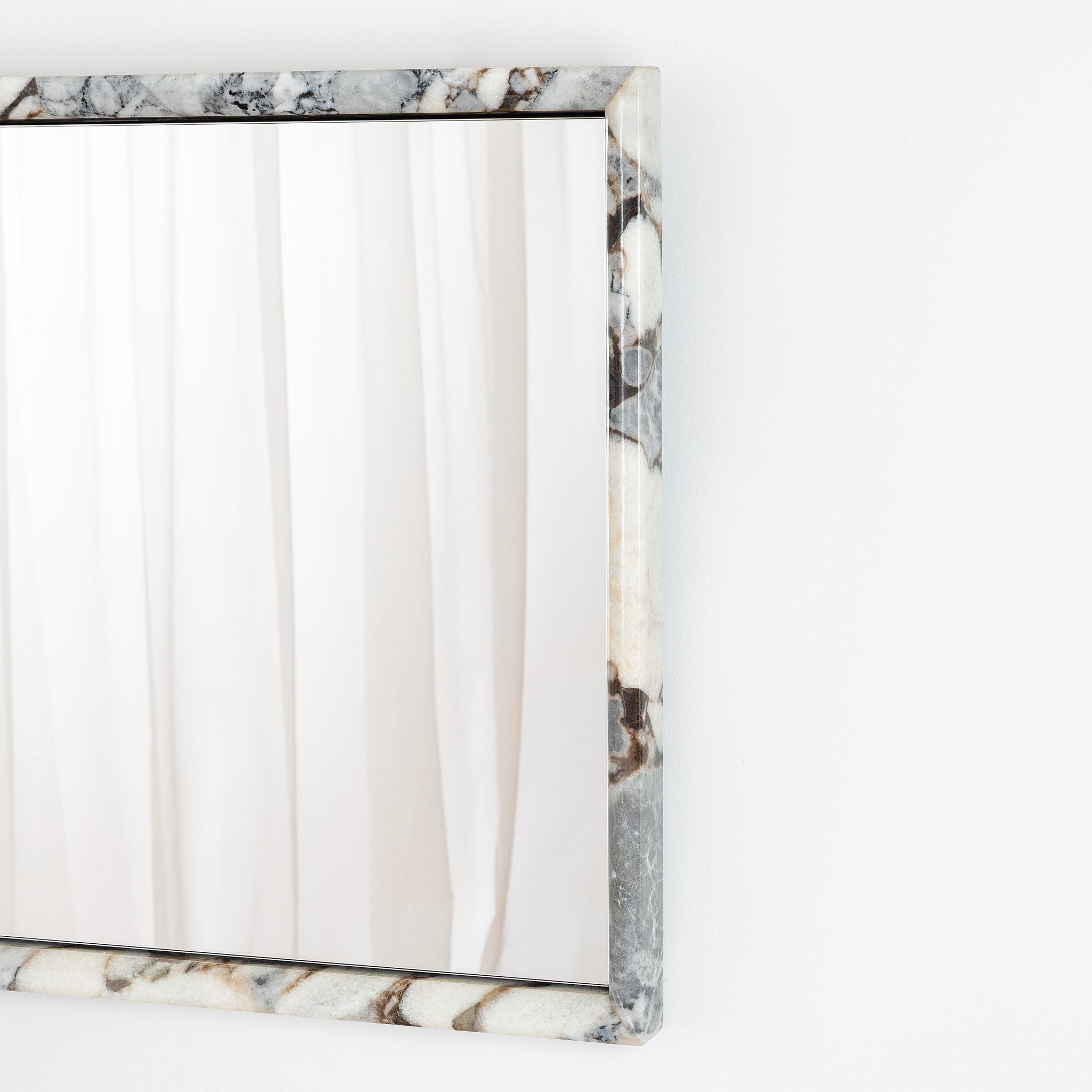Ora Ocean Marble Mirror – Rectangle | In Stock | Granite Lane – Granite ...