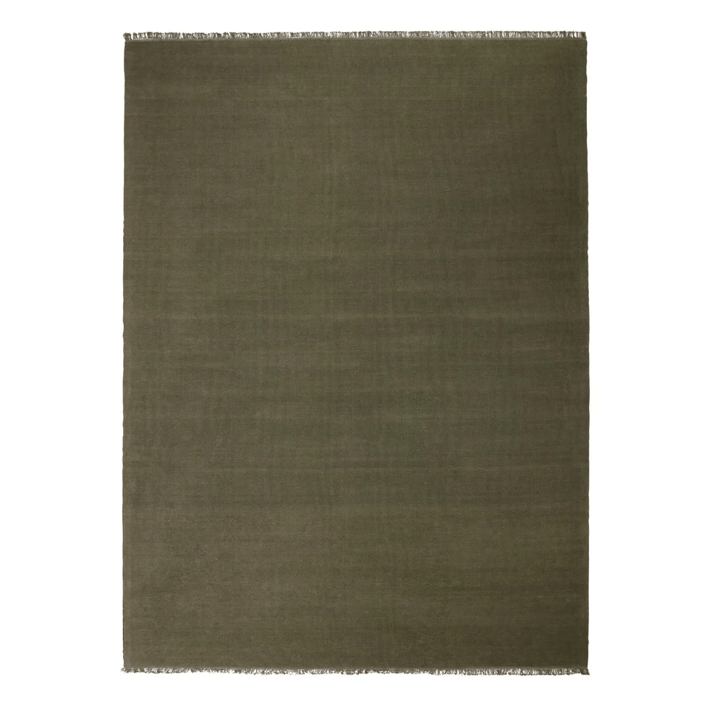 Weave Home Emilio Rug in Kale - hero image featuring rich green colourway