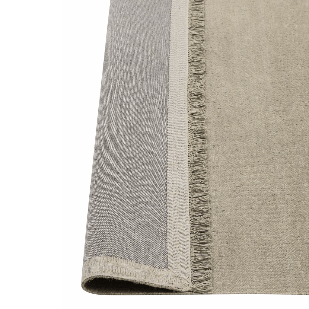 Weave Home Emilio Rug in Oyster colourway - detailed view