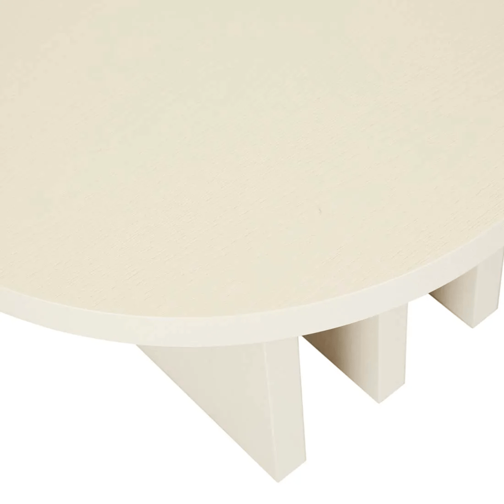 GlobeWest Jetty Coffee Table Porcelain close-up timber grain finish.