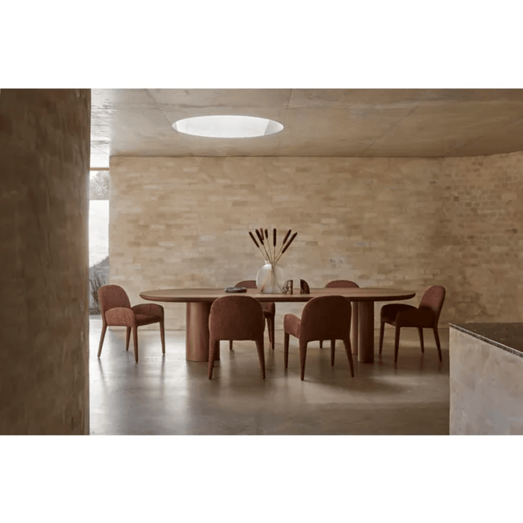 Modern GlobeWest Jules Dining Chair featuring elegant Nimbus upholstery.