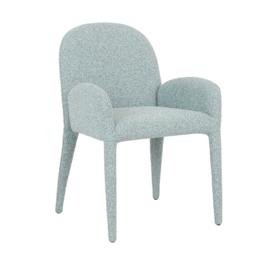 GlobeWest Jules Dining Chair in stylish Nimbus colourway for refined interiors.
