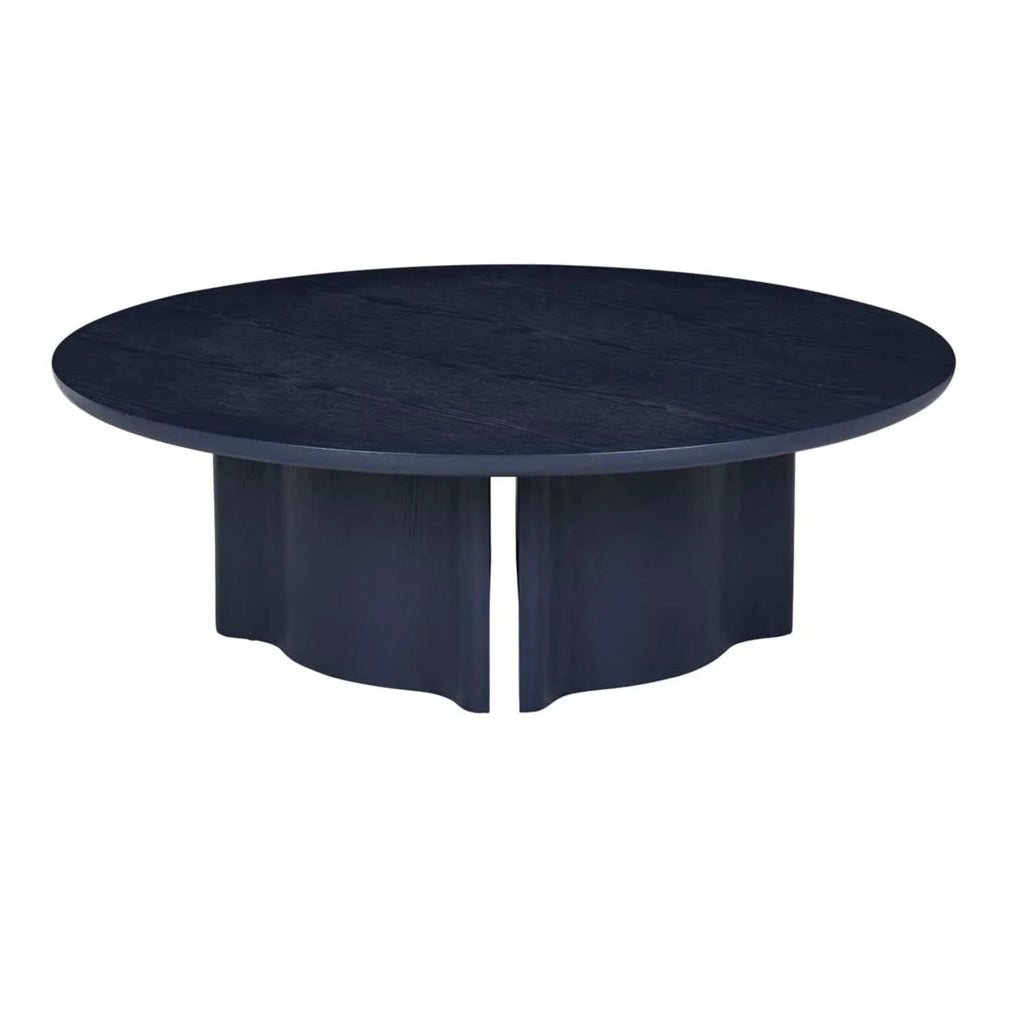 GlobeWest Leon Coffee Table showcasing premium materials and craftsmanship in Twilight Blue Tone.