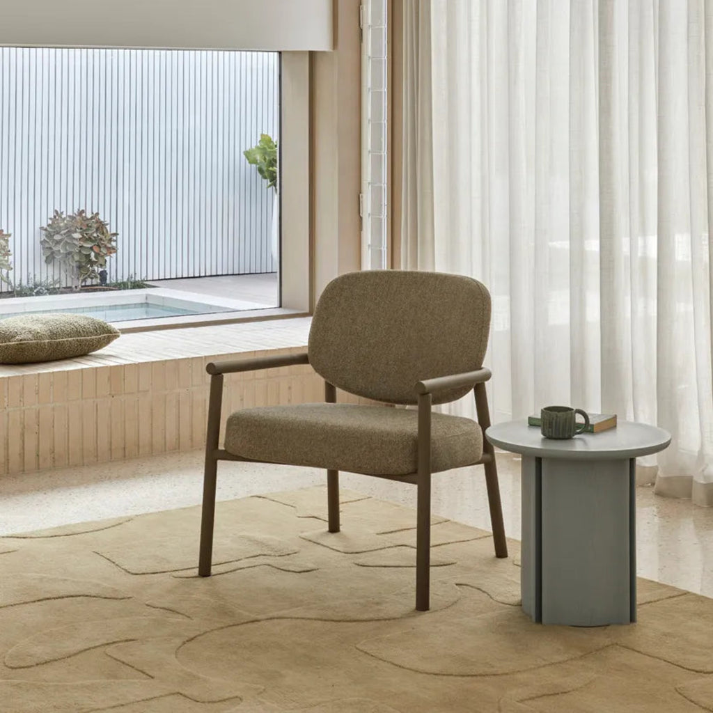 GlobeWest Leon Side Table combining form and function in modern furniture design.