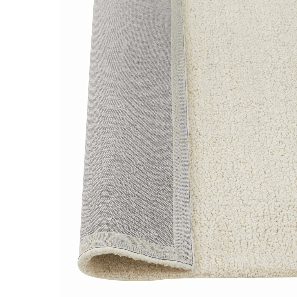 Weave Home Marceau Rug in Angora colourway - detailed view showing intricate pattern and texture