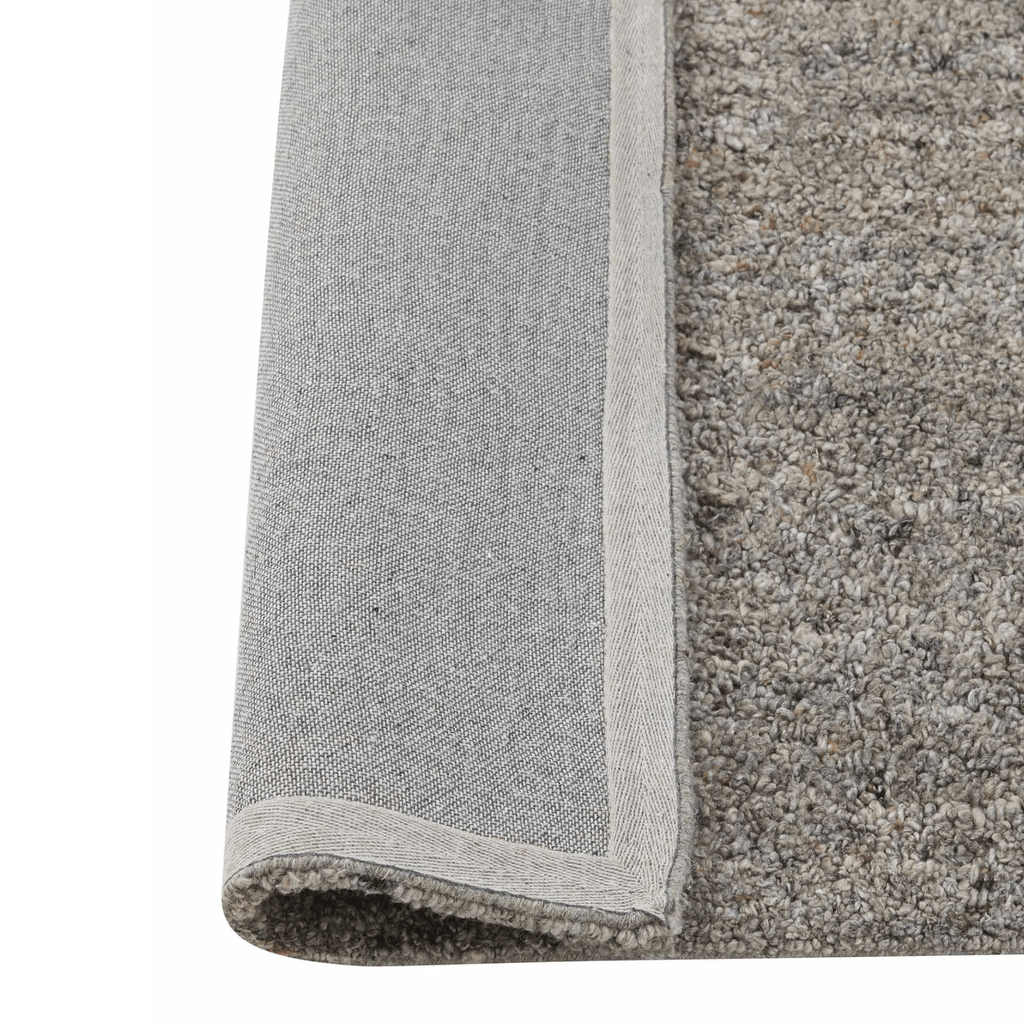 Weave Home Marceau Rug Shale - close-up of premium weave texture and contemporary design elements