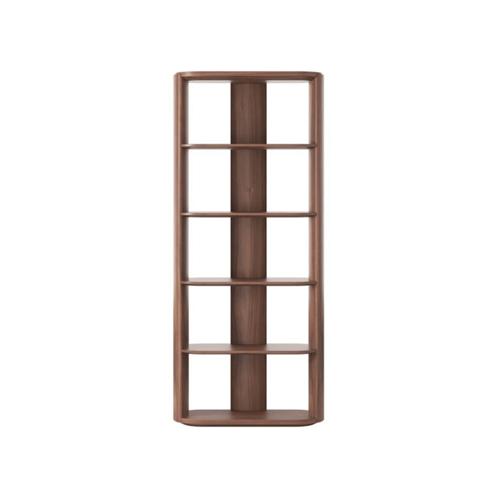 Master Pacific Meko Walnut Bookcase