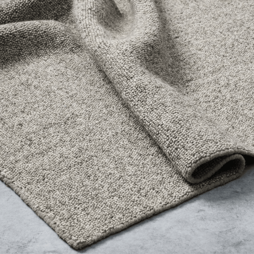 Tribe Home Noble rug in dark beige – sophisticated textured weave for a refined, cosy atmosphere