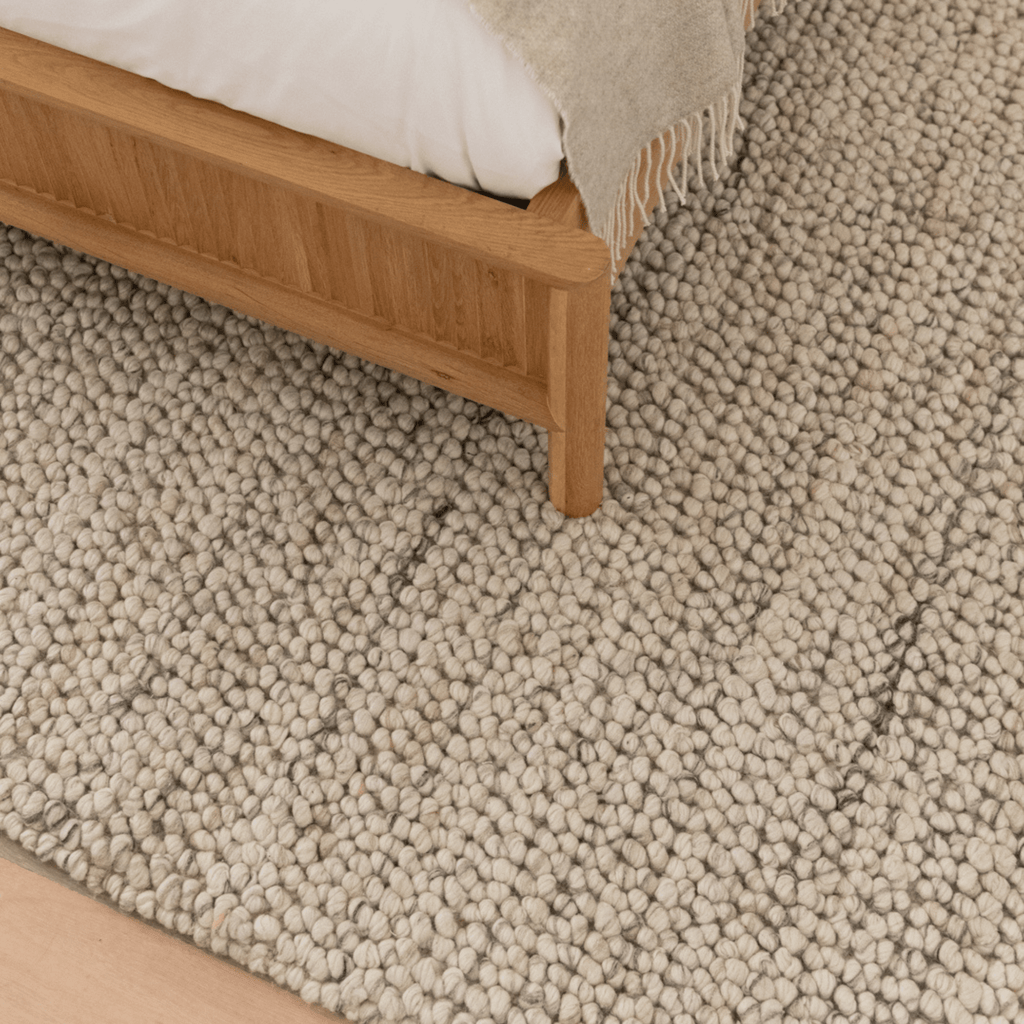 Ivory Bobble Rug Modern Rugs Australia – Free Shipping Australia – Granite Lane