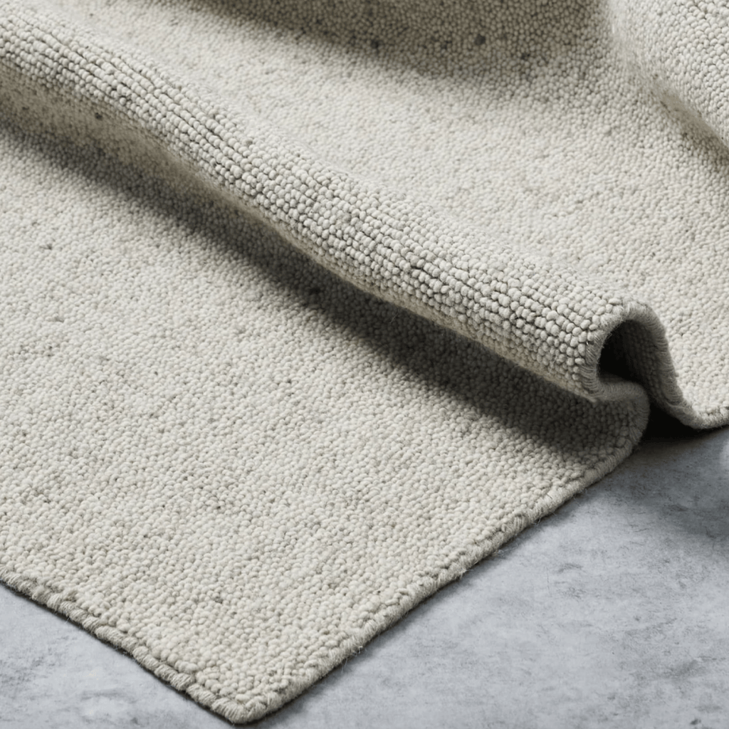 Tribe Home Noble rug in light beige – bright neutral tone with timeless woven design