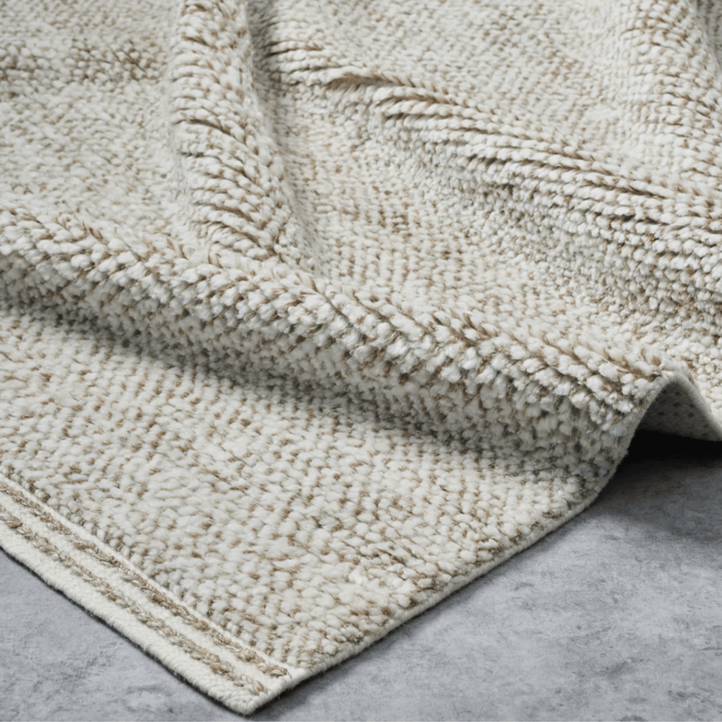 Tribe Home Vogel rug in ginger – rich, warm tones with natural woven texture