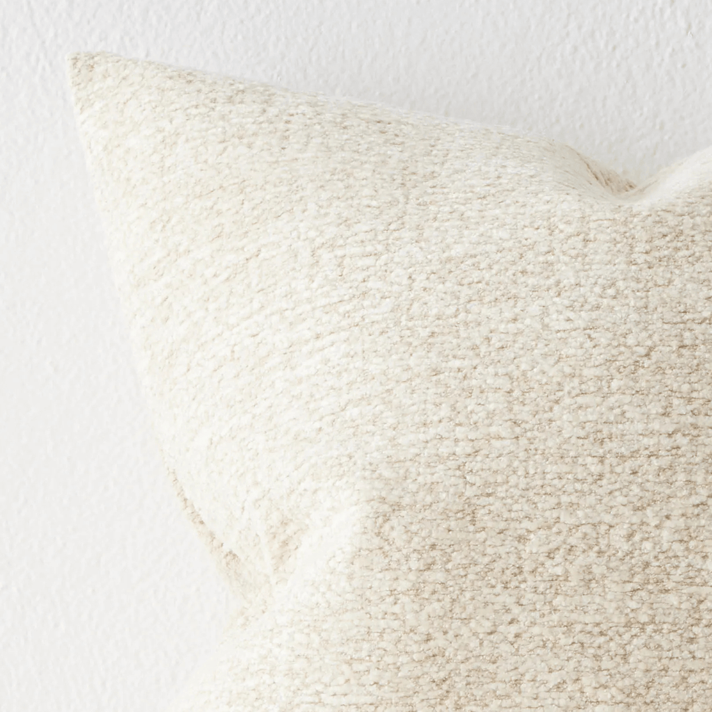 laurent cushion macadamia close up detail 