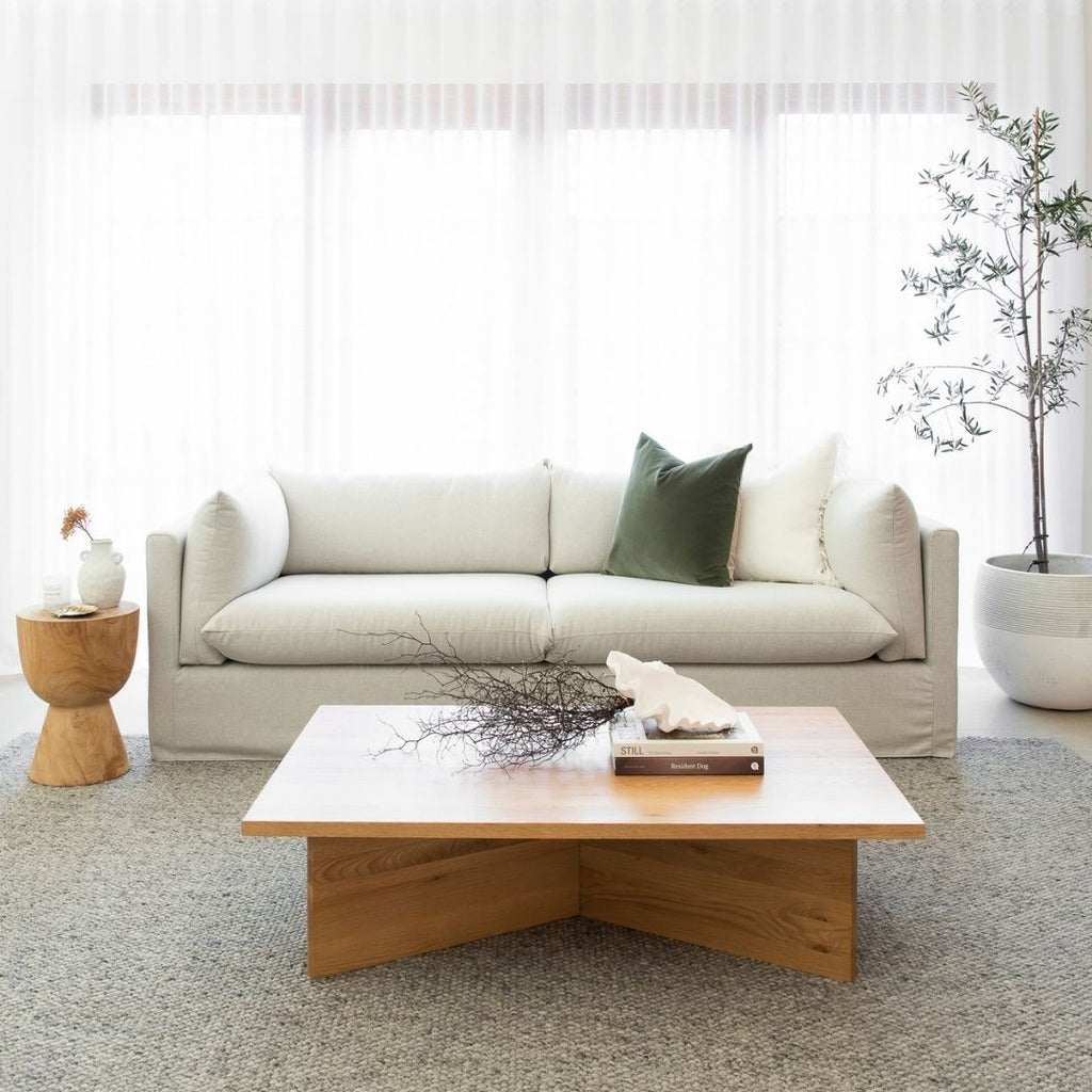 Bondi Slipcover Sofa by Granite Lane, Made in Perth