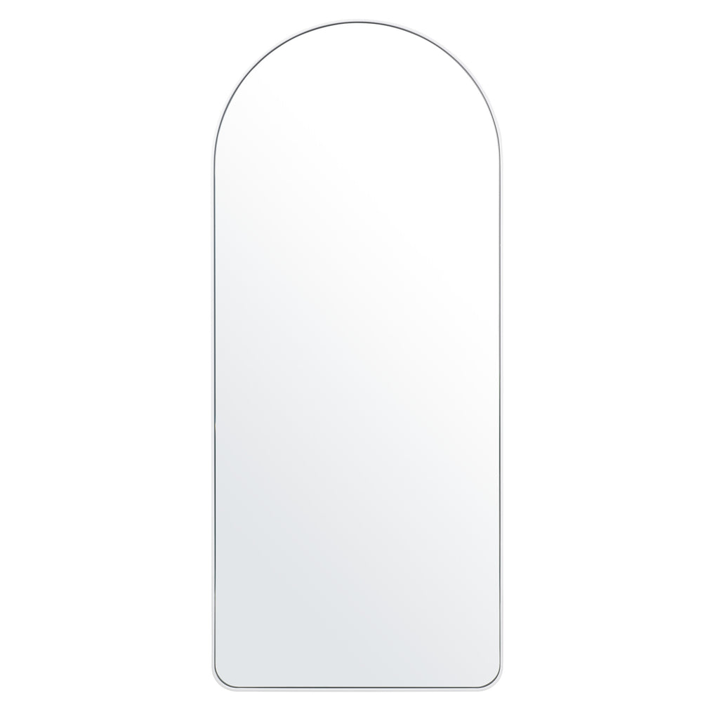 Studio Tall Arch Mirror, White