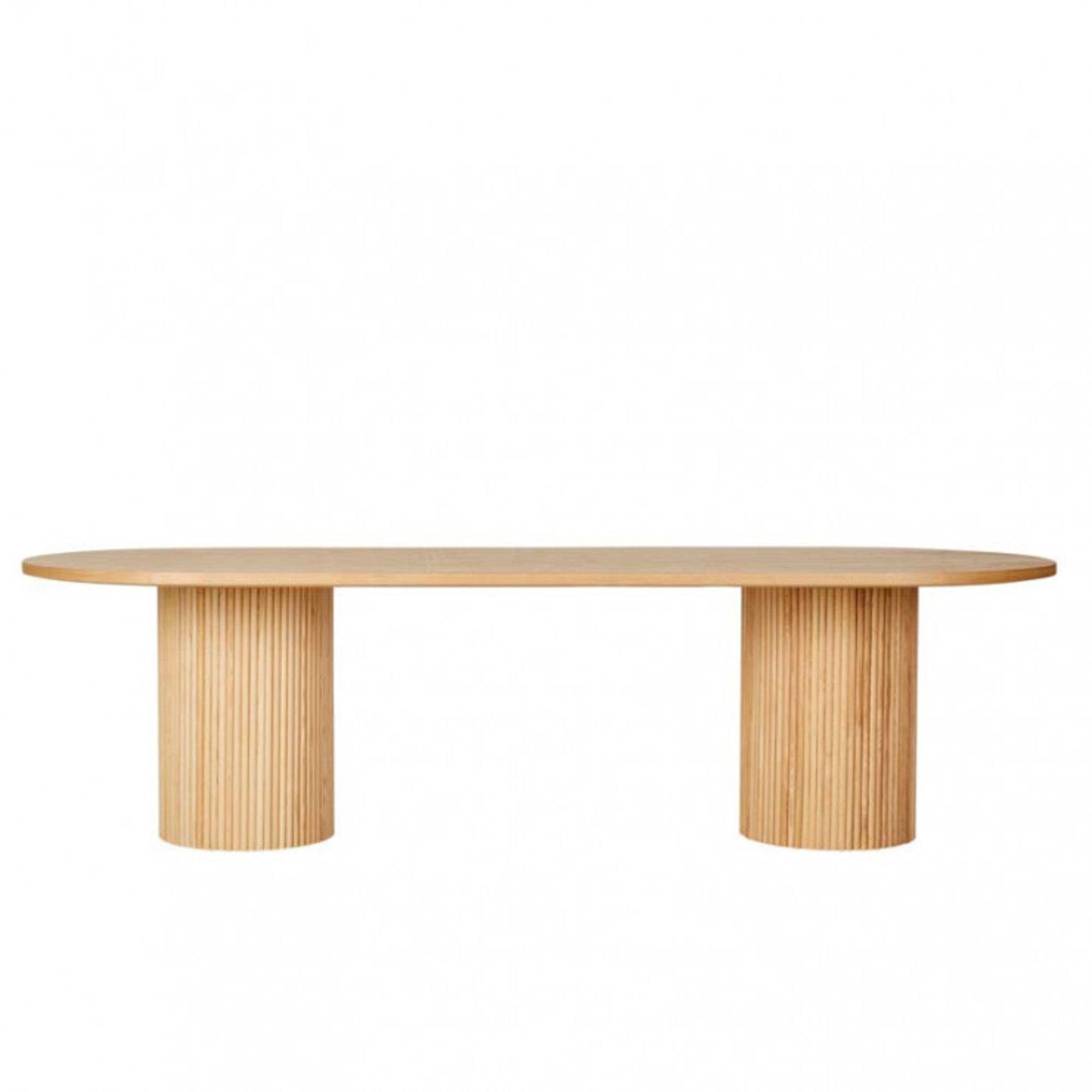 Benjamin Ripple Dining Table, Natural Ash - GlobeWest Perth Stockist ...