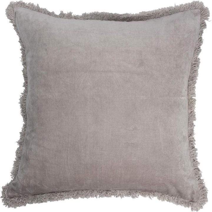Eadie Cushions Lynette Boho Cushion, Silver Grey