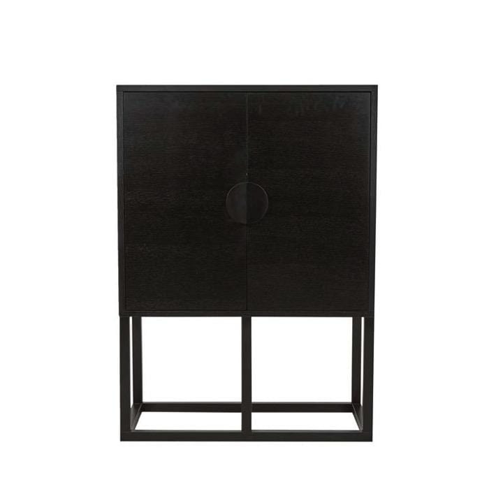 Globewest Furniture Black Benjamin Bar Cabinet