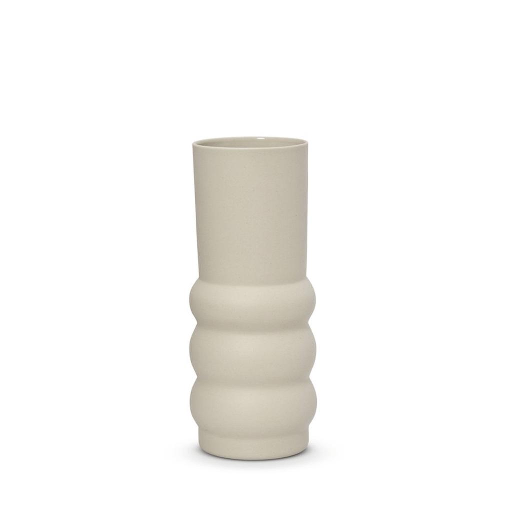 Marmoset Found Pots + Vases + Lanterns Cloud Haus Vase, Chalk L