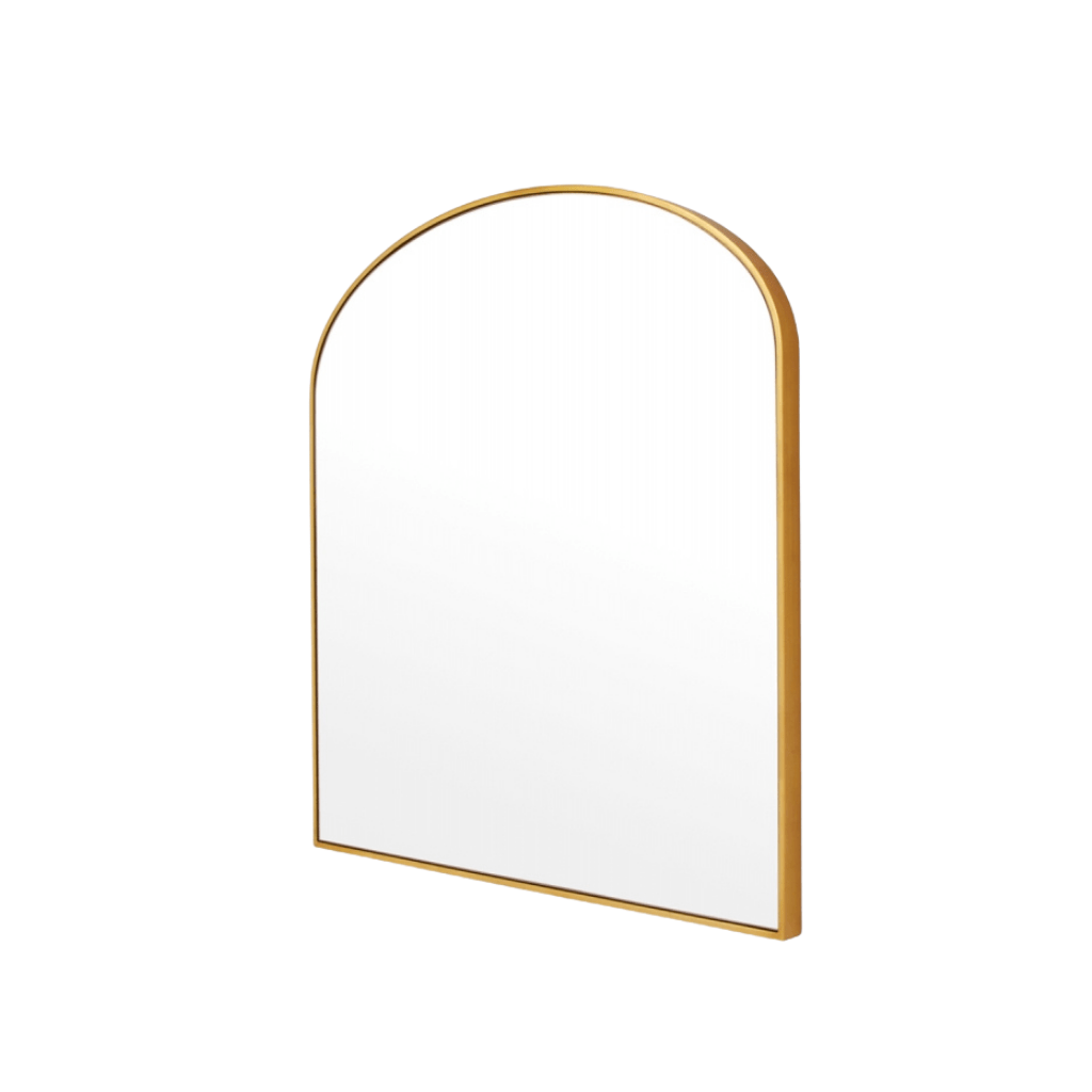 Middle of Nowhere Mirror Bella Arch, Brass