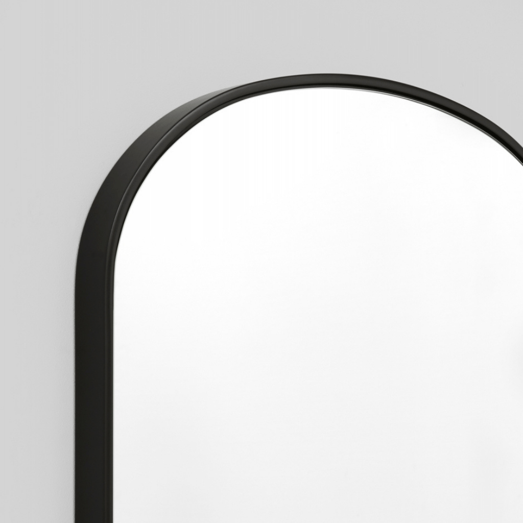 Middle of Nowhere Mirror Bella Arch, Small, Black