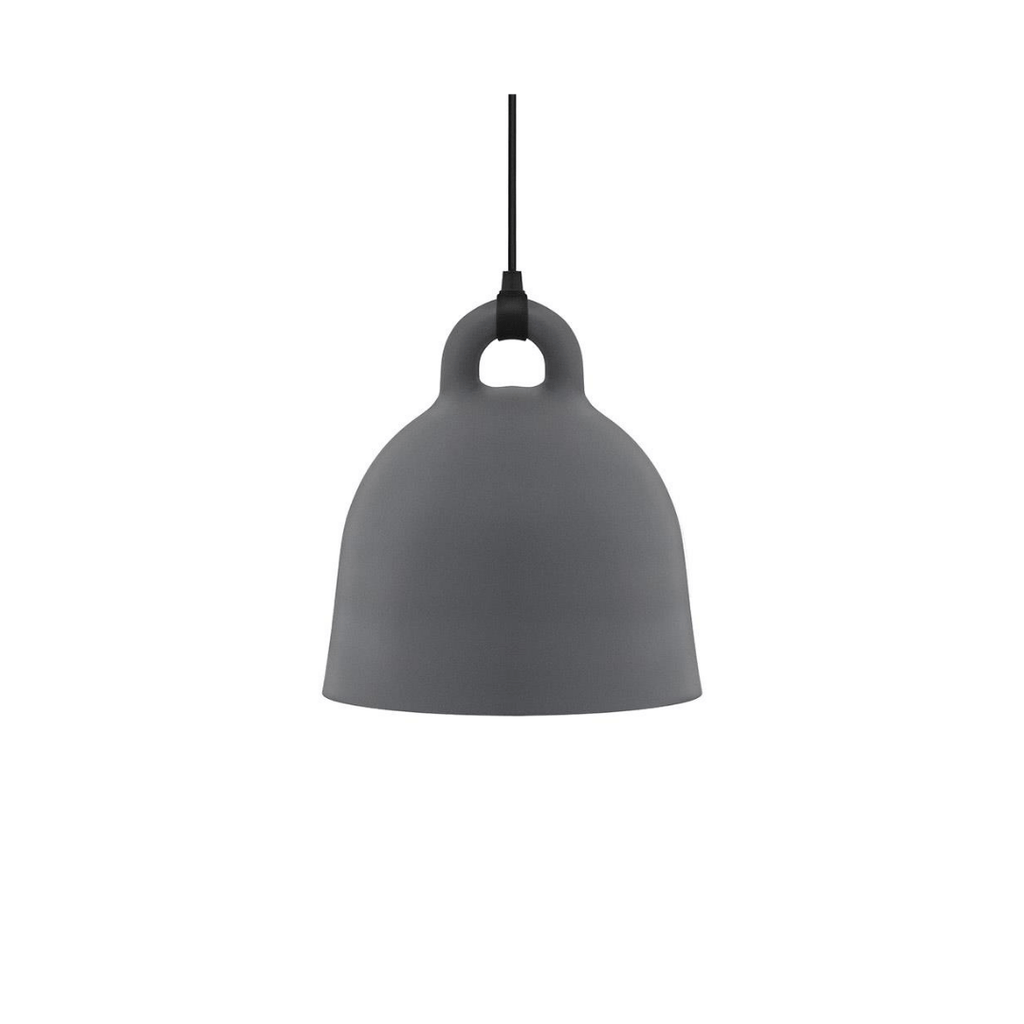 Normann Copenhagen Lighting Bell Lamp, Medium, Grey