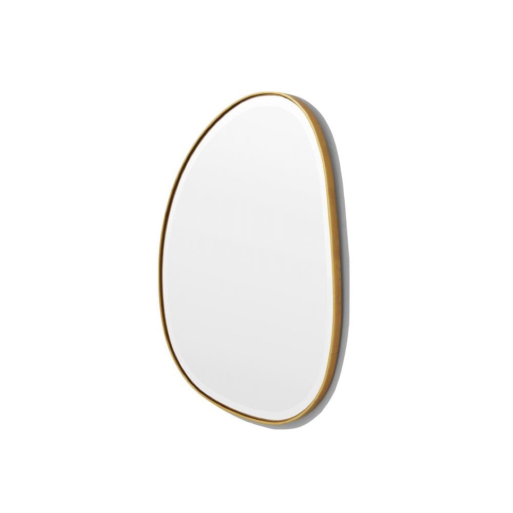 Warranbrooke Mirror Pebble Mirror 55x70, Brass